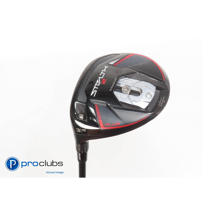 Left Handed TaylorMade STEALTH 2 Plus+ 15* 3 Wood -Kai’li 65 Regular Flex 373561