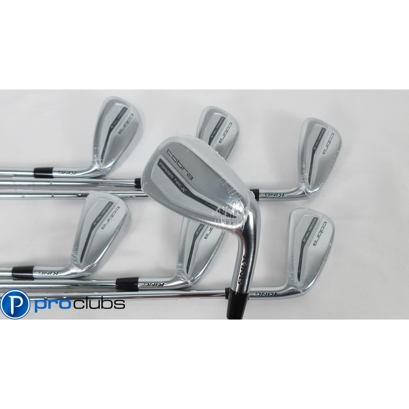 NEW COBRA ‘2022 KING FORGED TEC X IRONS 5-PW,GW STEEL KBS TOUR LITE STIFF 413414