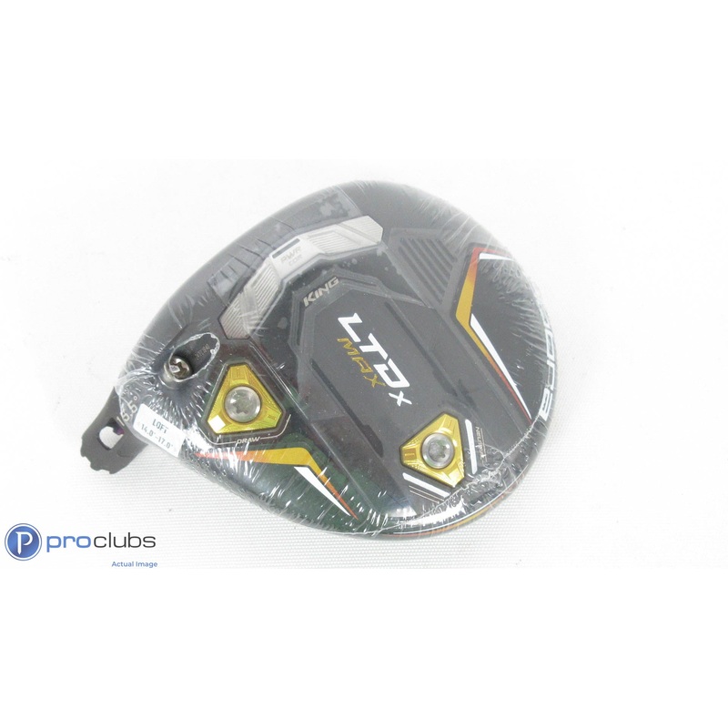 New! Left Handed Cobra King LTDx MAX 15.5* Fairway 3 Wood -Head Only- 364243