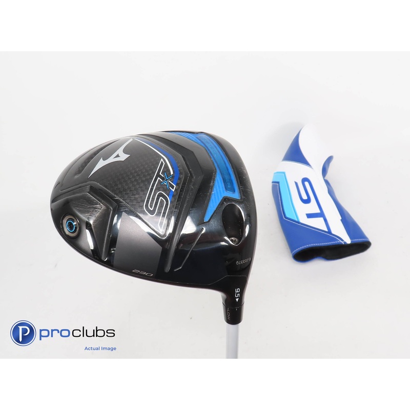 Nice Mizuno ST-X 230 9.5* Driver w/Cover- Aldila Ascent Red 50 Stiff Flex 360147