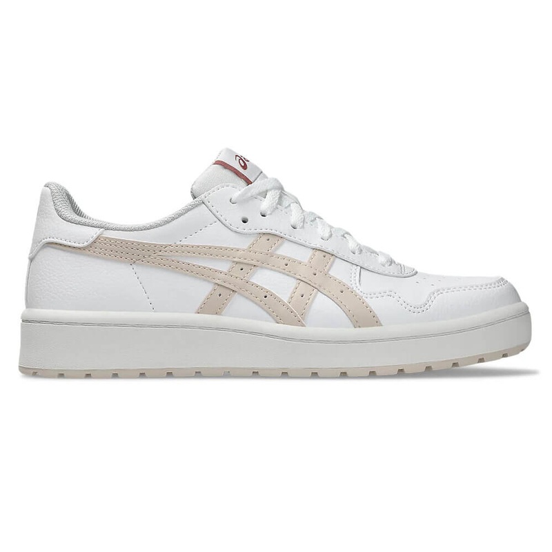 ASICS Japan S Spikeless Golf Shoes White/Mineral Beige – 25 Women