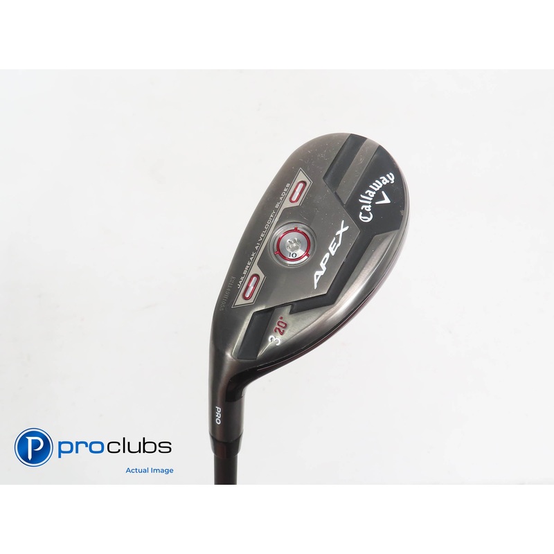 Left Handed Callaway 2021 APEX Pro 20* 3 Hybrid – MMT 80 Stiff Flex 369674
