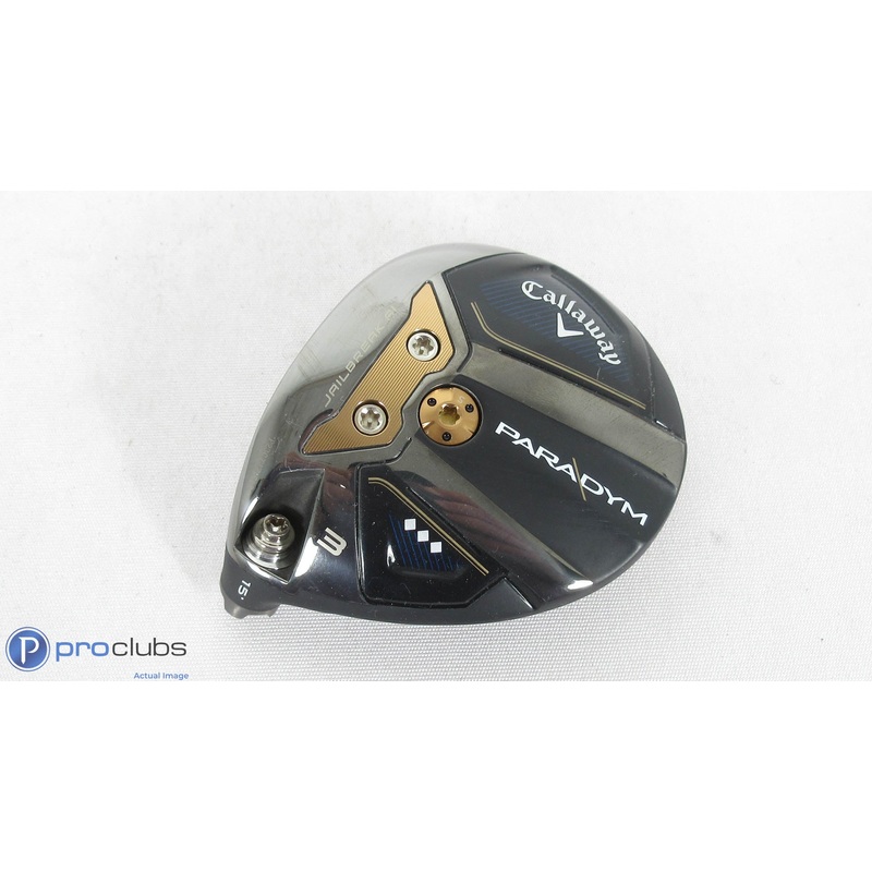 Nice! Left Handed Callaway Paradym  15* – 3 Wood – Head Only – L/H 395457