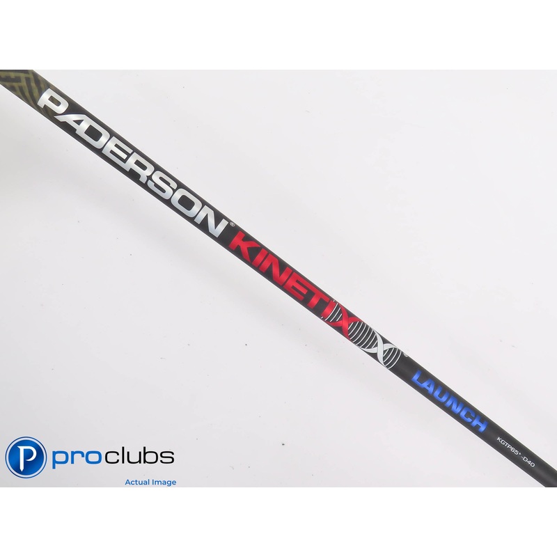 PADERSON KINETIXX LAUNCH KGTP65+ D40 X-Flex DRIVER SHAFT Callaway Tip 441167