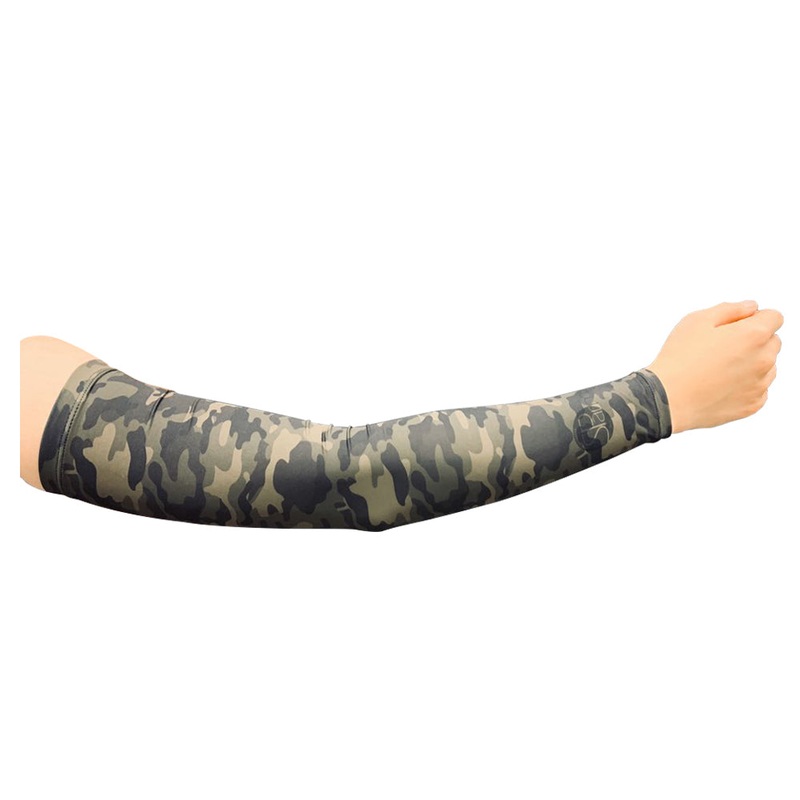 SParms Sun Protect+ UV/Sun Protection Cooling Golf Sleeves (1 Pair) Green Camo – SS19 Unisex