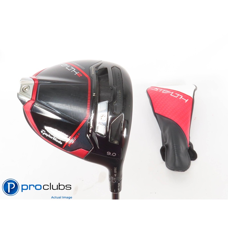 Tour Issue TaylorMade STEALTH 2 Plus 9* DRIVER w/HC Kuro Kage 60g X-Flex 435912