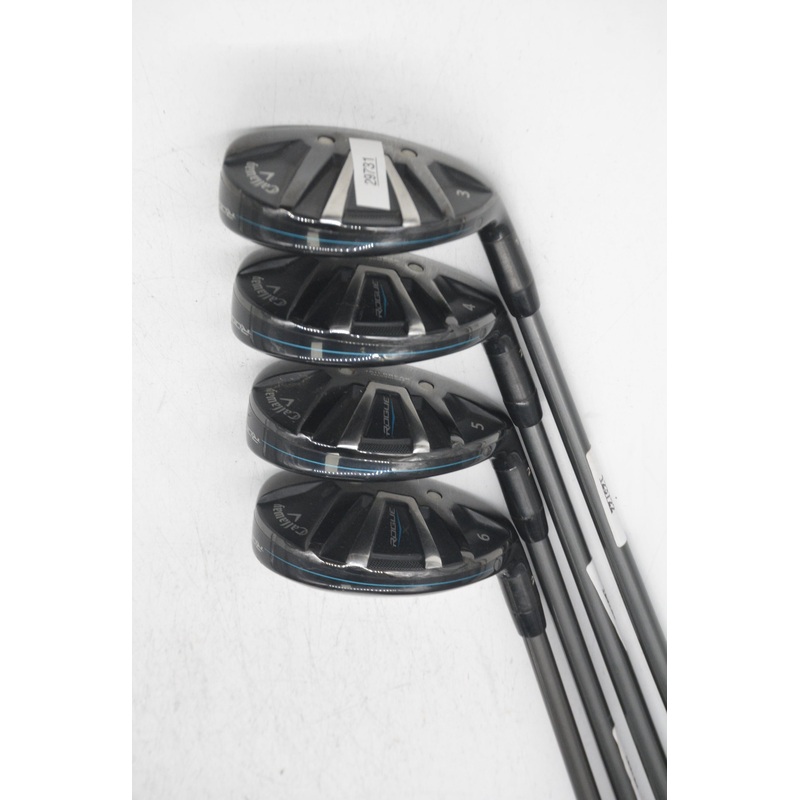 Callaway Rogue 3H, 4H, 5H, 6H Hybrid Set SR Flex