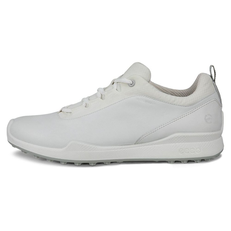 ECCO BIOM Hybrid 1 BNY Spikeless Golf Shoes White – FW24 Men