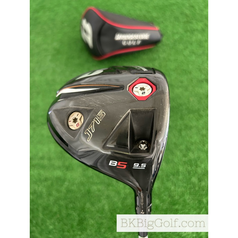 Bridgestone J715 B5 9.5 Driver w Headcover / Tour AD Graphite Design MJ-6S Stiff