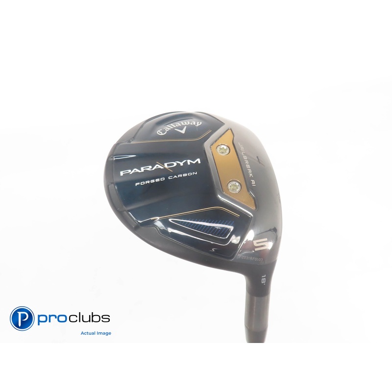 Callaway Paradym 18* 5 Wood – Mitsubishi C6 Blue Series 50g Regular Flex 384300