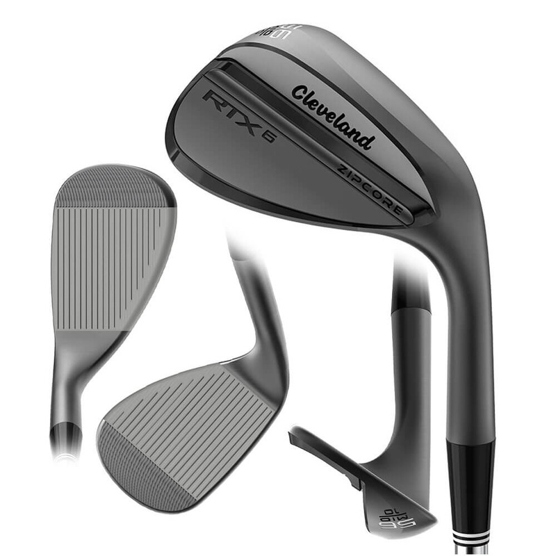 Cleveland RTX 6 Zipcore Black Satin Wedge – 23 Men