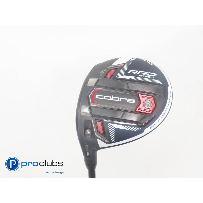 Left Handed Cobra Rad Speed Peacoat 14.5* 3 Wood – Tensei White 75 Stiff 393198