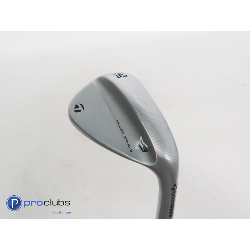 Nice TaylorMade Milled Grind 3 Chrome HB 58*(12*) WEDGE – S200 Stiff Flex 369665