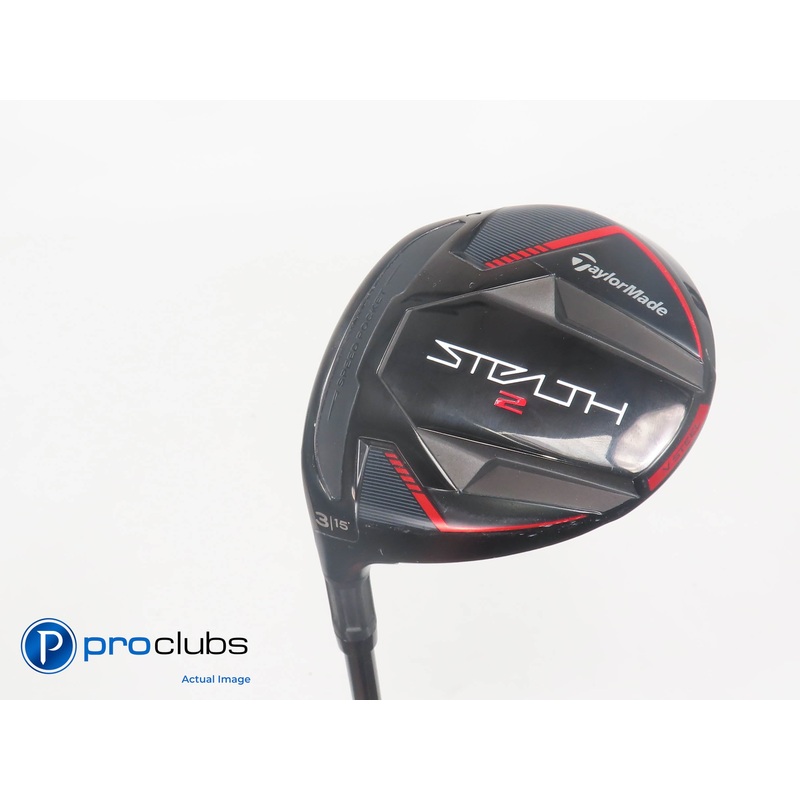 Left Handed TaylorMade Stealth 2 15* 3 Wood – Ventus TR Red 5-R Regular – 386278