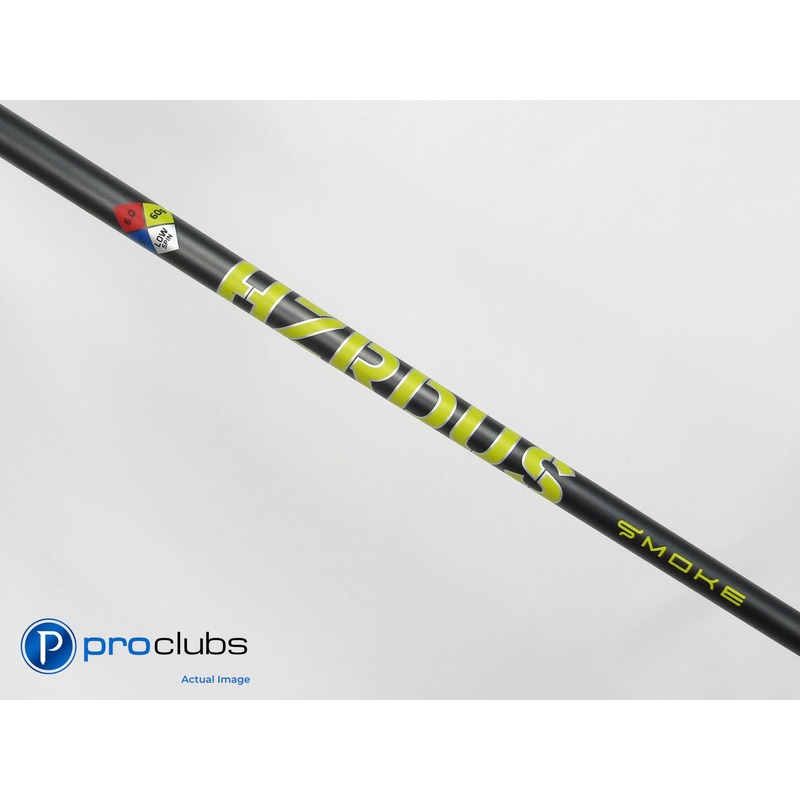 PROJECT X HZRDUS SMOKE Yellow 60 Stiff Flex Driver Shaft-TaylorMade Tip 436058