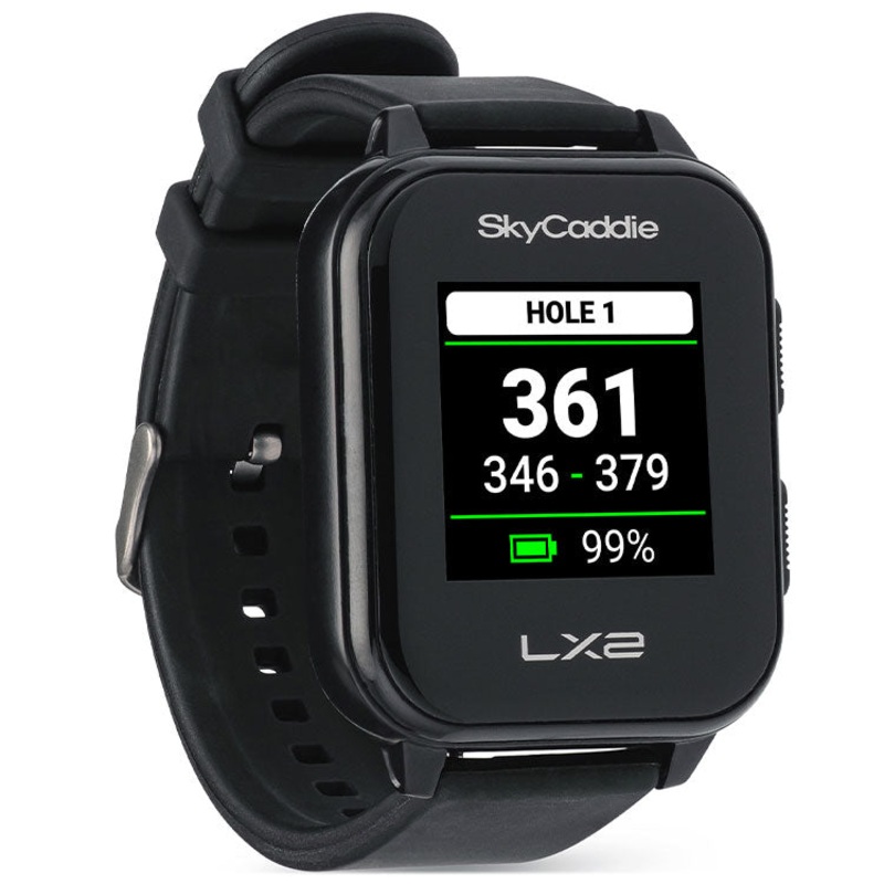 Skycaddie LX2 GPS Golf Watch – Black