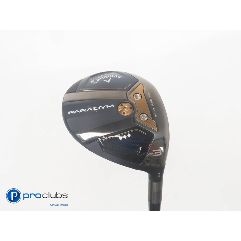 Tour Issue Callaway PARADYM Triple Diamond 15* 3 Wood – GD DI-8 X-Flex – 387597