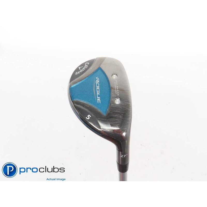 Ladies Callaway Rogue 27* 5 HYBRID – Aldila Quaranta 40 Ladies Flex 425129