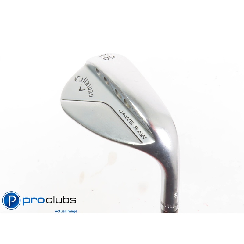 Nice Callaway JAWS RAW Chrome 60*(12*) WEDGE W-Grind – Spinner Wedge Flex 434235