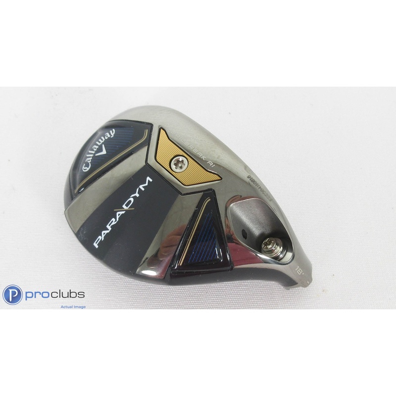 Nice! Callaway Paradym 18* Hybrid – Head Only – R/H 379636