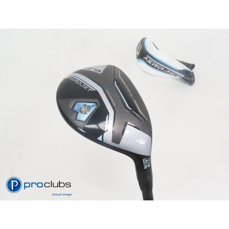 Nice Ladies Cobra AEROJET 24* 5 HYBRID w/Cover – KBS PGI 55 Ladies Flex 389227