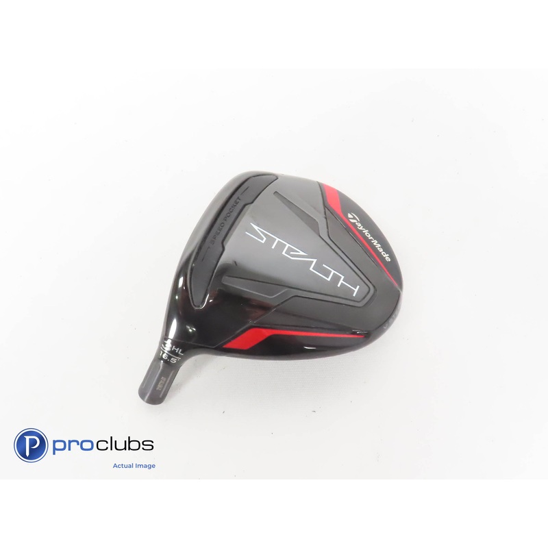 Nice! Left Handed TaylorMade Stealth HL 16.5* 3 Wood – Head Only – 343377