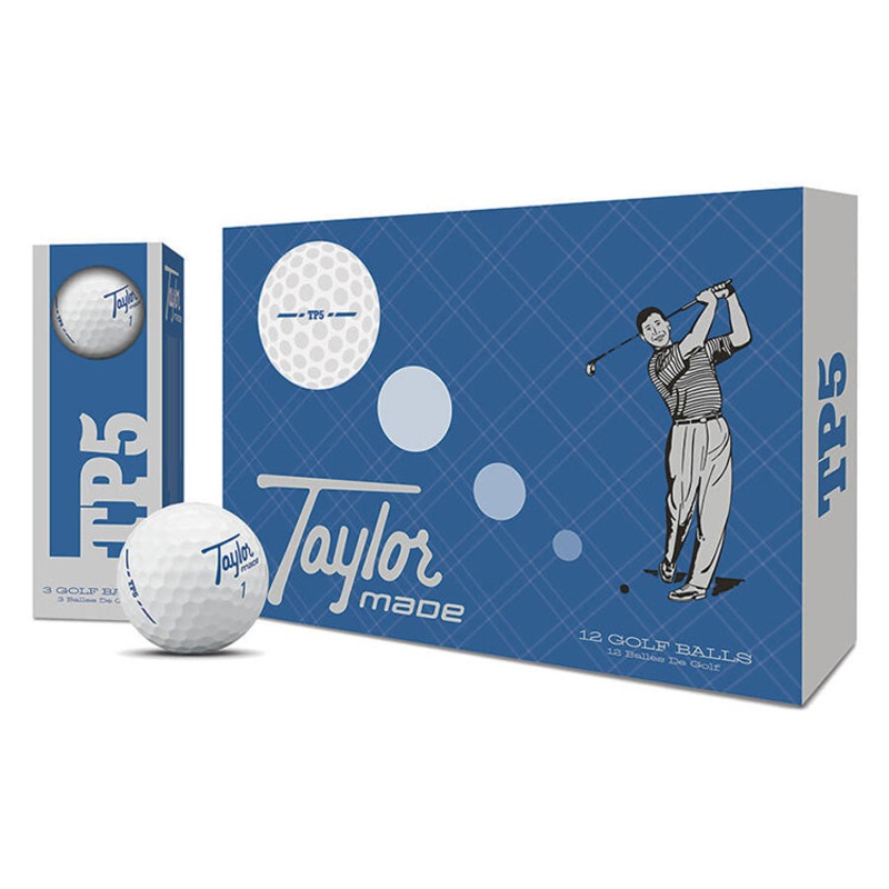 Taylormade TP5 Summer Commemorative Golf Balls – White