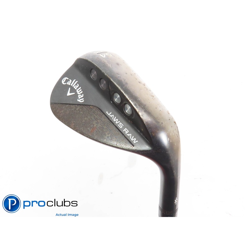 Callaway JAWS RAW Black 54*(10*) Wedge S-Grind – DG Spinner Wedge Flex #436008