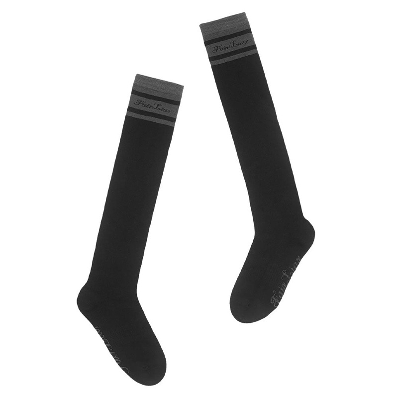 Fairliar Logo Jacquard Knee Golf Socks – 23 Women