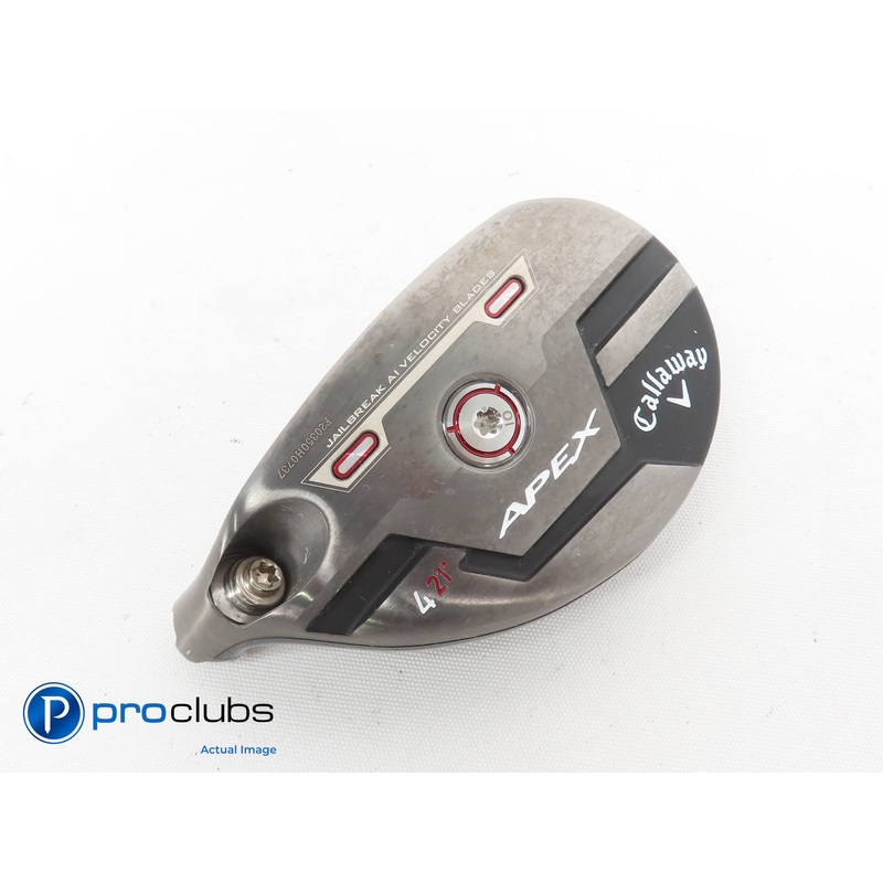 Left Handed Callaway 21′ Apex 21* 4 Hybrid – Head Only – 324593