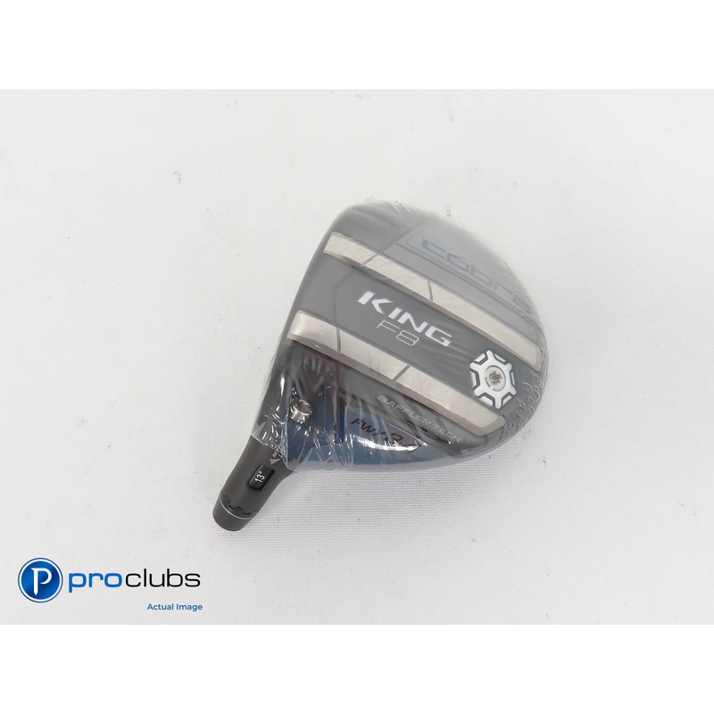New! Left Handed Tour Issue Cobra KING F8 13*-16* 3-4 Wood Head w/Adapter 314570