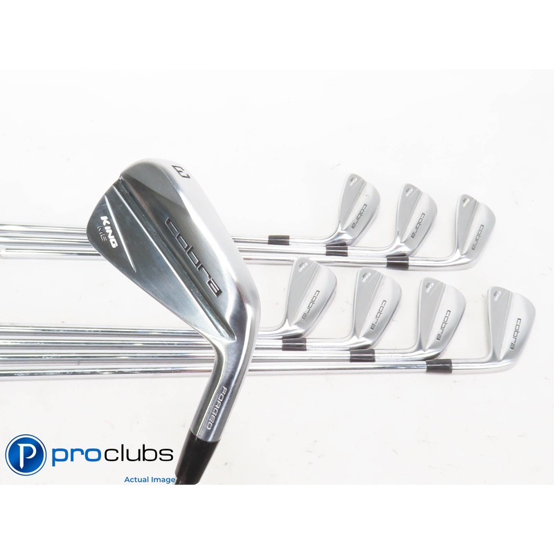 Nice Cobra ’23 KING MB 3-PW IRON SET -ProjectX 6.0 Stiff Flex Steel -1/2″ 423082