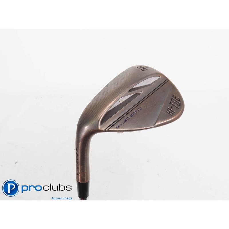 Nice Left Handed TaylorMade Milled Grind HI-TOE 58*(10*) WEDGE Wedge Flex 412551