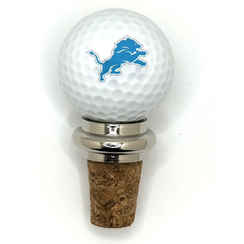 Team Golf DET Lions Cork Wine Stopper