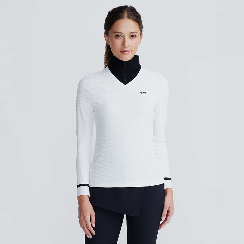 Women’s Two-In-One Textured 1/4 Zip