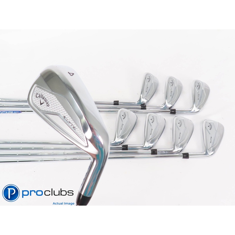 Mint Callaway ELYTE 4-PW,AW IRON SET – TT Vector 90g Stiff Flex Steel 447348