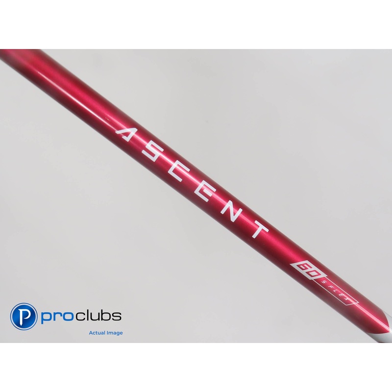 ALDILA ASCENT Red 60 Stiff Flex Driver Shaft w/ TaylorMade Tip #386558