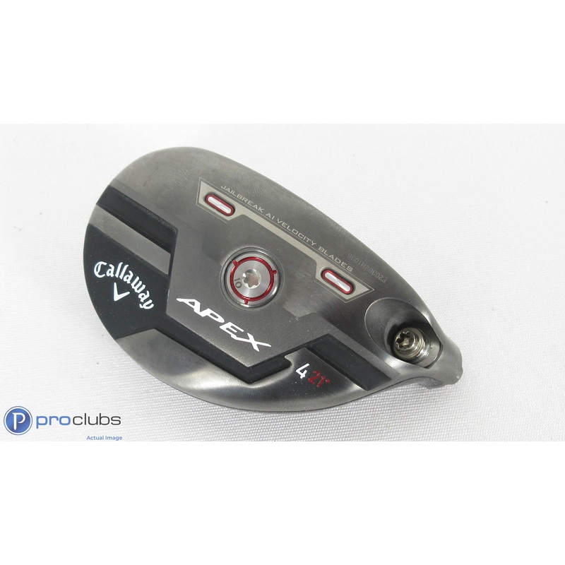Callaway Apex 21* – 4 Hybrid – Head Only – R/H 378523