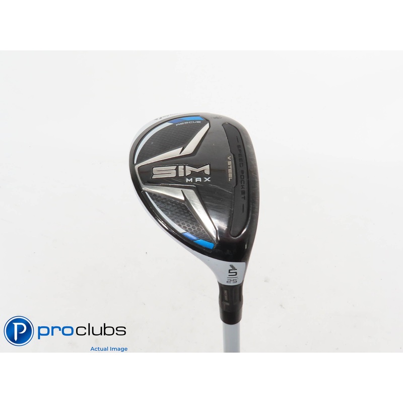 Ladies TaylorMade SIM MAX 25* 5 Hybrid – Aldila NV 45g Ladies Flex – 416604