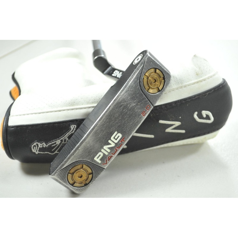 Ping Vault 2.0 Dale Anser Stealth 35″ Putter Black Dot Right Steel # 194005