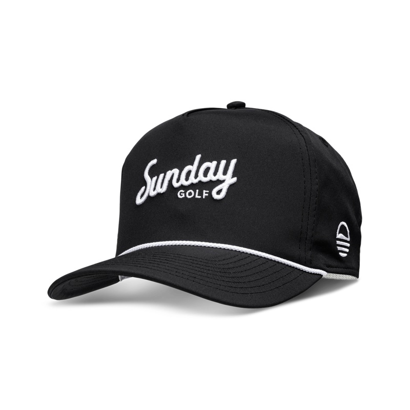 Sunday Golf Rope Hat | Black