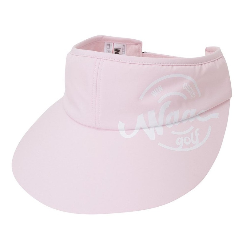 WAAC Wide Golf Visor Light Pink – 24 Women