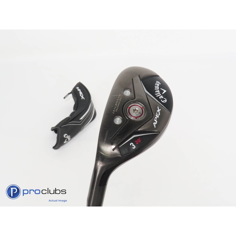 Left Handed Callaway 2019 Apex 20* 3 Hybrid w/HC – Catalyst 70g Stiff – 375699