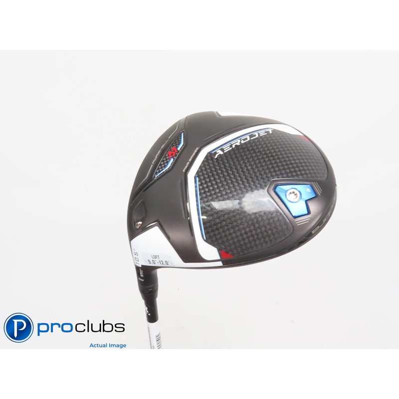 Left Handed Cobra Aerojet 10.5* Driver – UST Helium 5F3 Regular Flex – 409897
