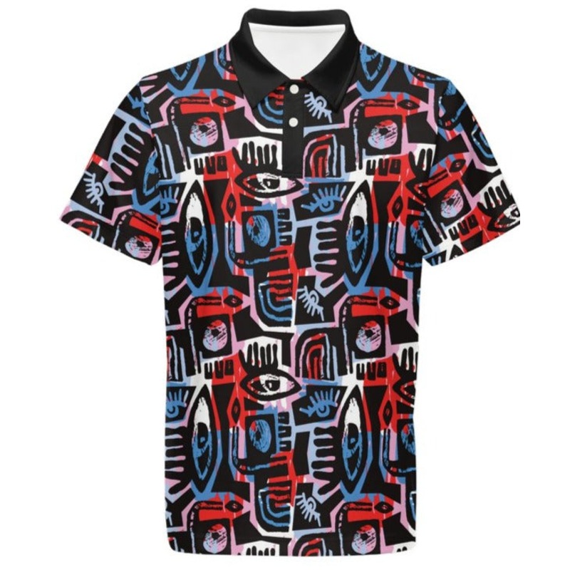 Men’s Picasso Stretch Golf Polo