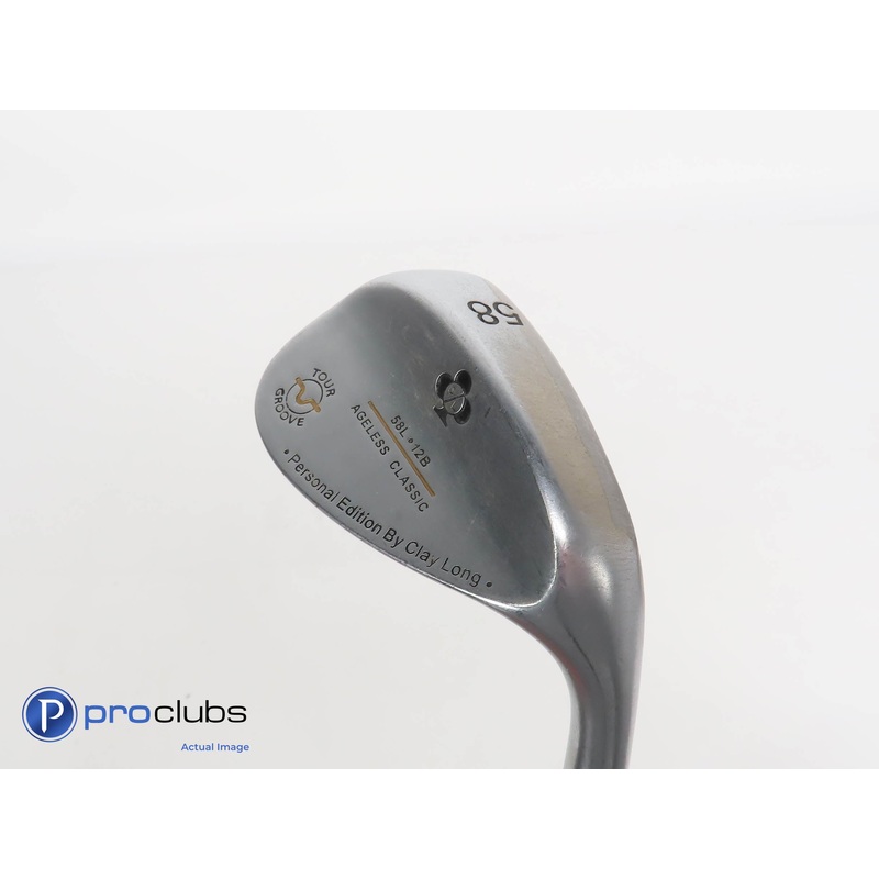 Nice CLAY LONG Ageless Classic 58*(12*) WEDGE – DG S400 Stiff Flex 287631