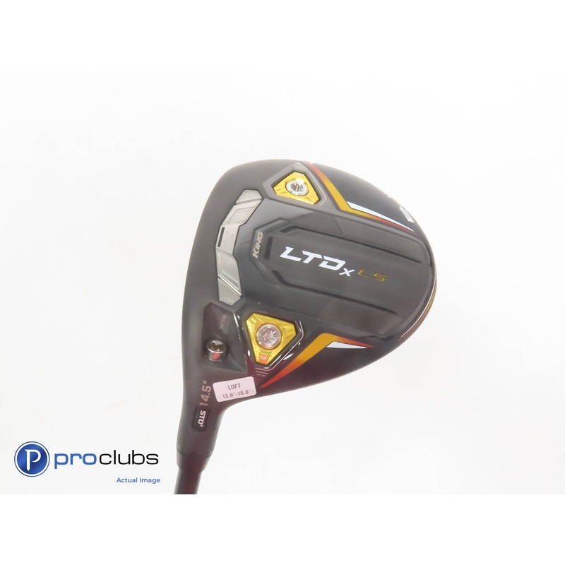 Nice! Left Handed Cobra King LTDx LS 14.5* 3 Wood – Helium 5F4 Stiff – 357261
