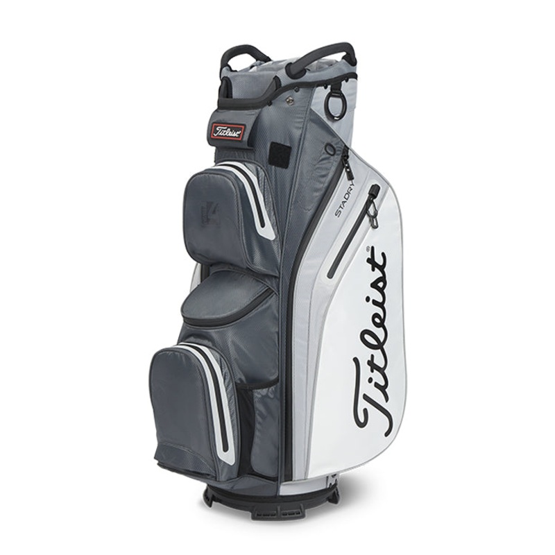 Titleist Cart 14 Stadry Golf Cart Bag – Charcoal/Grey/White