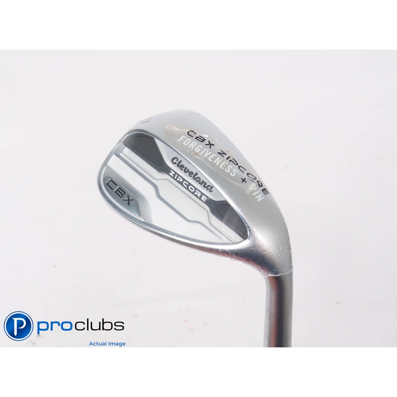 New! Cleveland CBX Zipcore 58*(10*) Wedge – TT Elevate Tour X-Flex Steel 447597