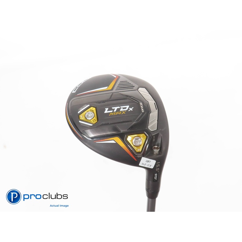Nice Cobra KING LTDx MAX 15.5* 3 WOOD -EvenFlow RiptideCB 40g Senior Flex 379185